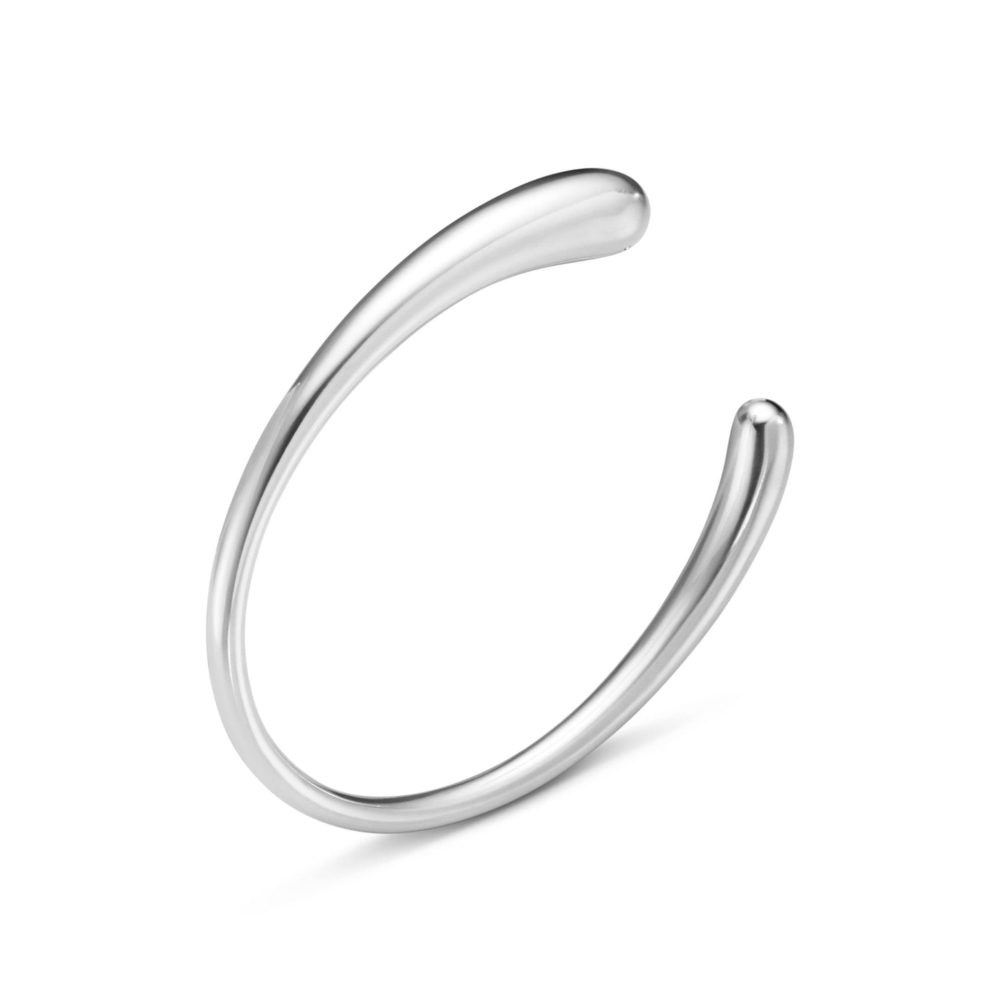 Mercy Open Bangle | Sterling Silver