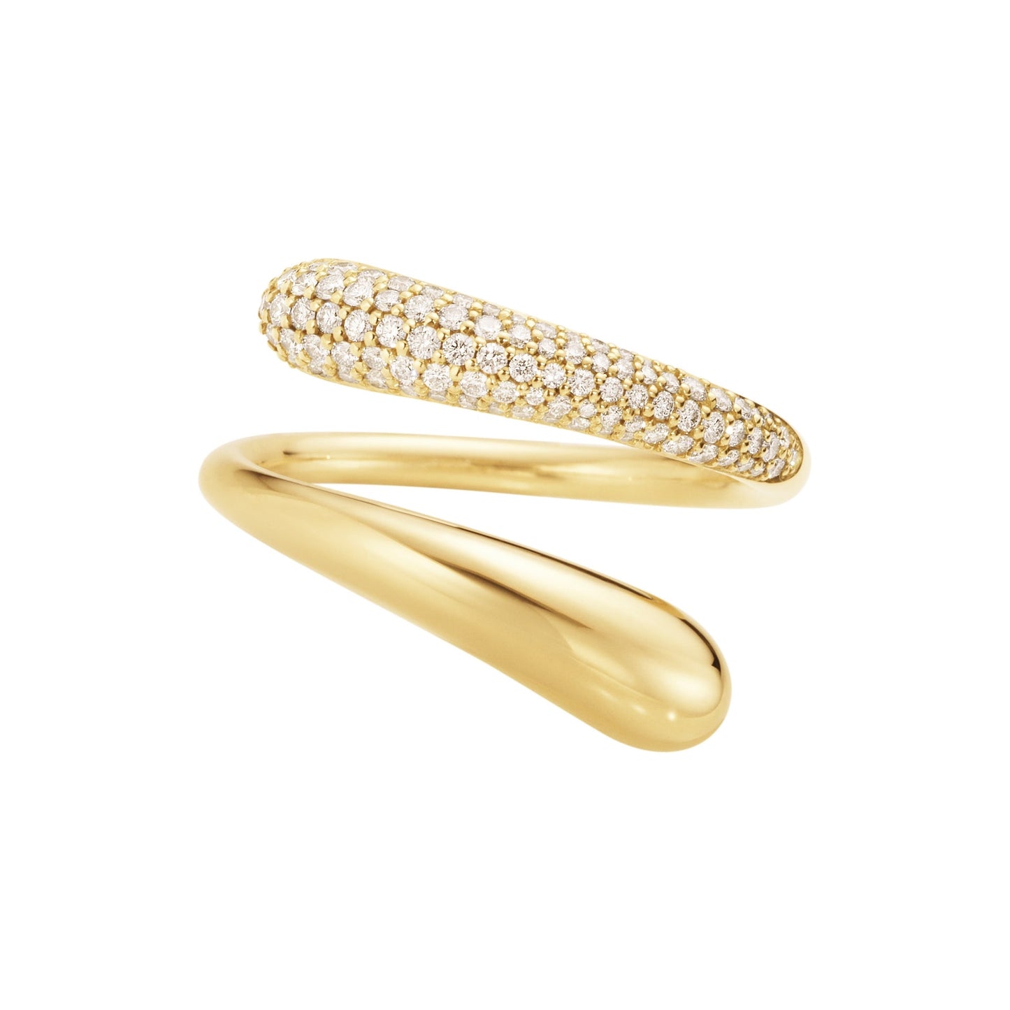 Mercy Ring | 18k Yellow Gold with Diamonds