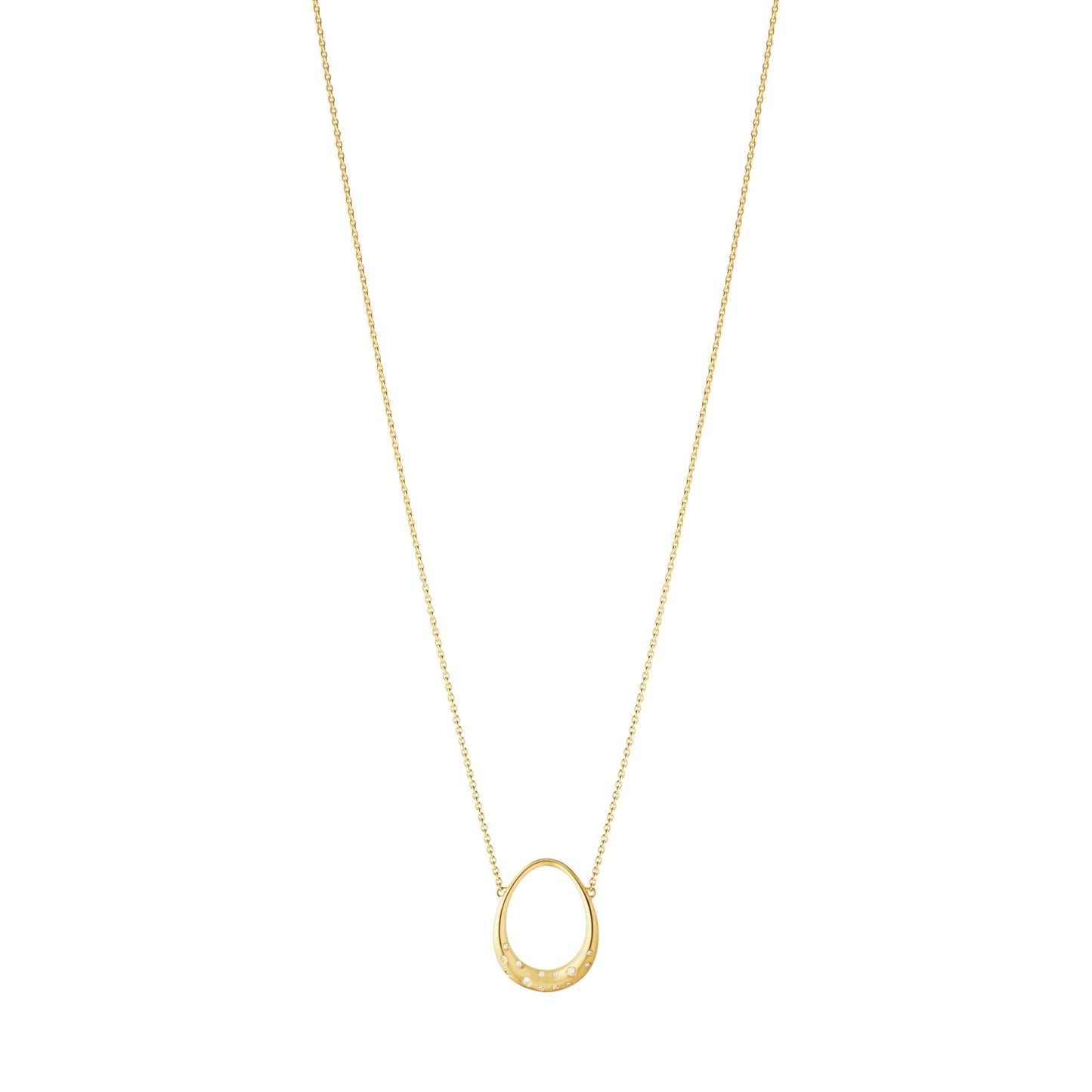 Offspring Small Pendant | 18k Yellow Gold with Diamonds