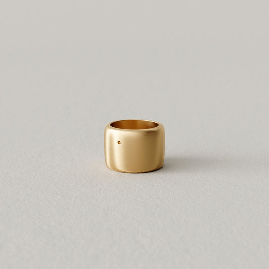 1990 Ring 15mm | 18k Yellow Gold