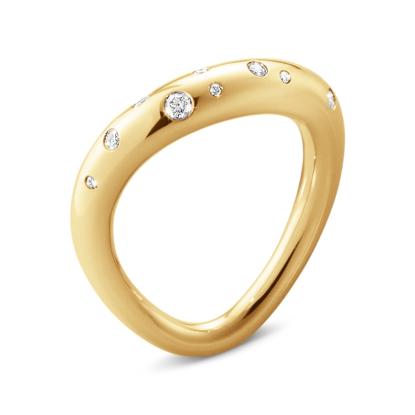 Offspring Ring | 18k Yellow Gold with Diamonds