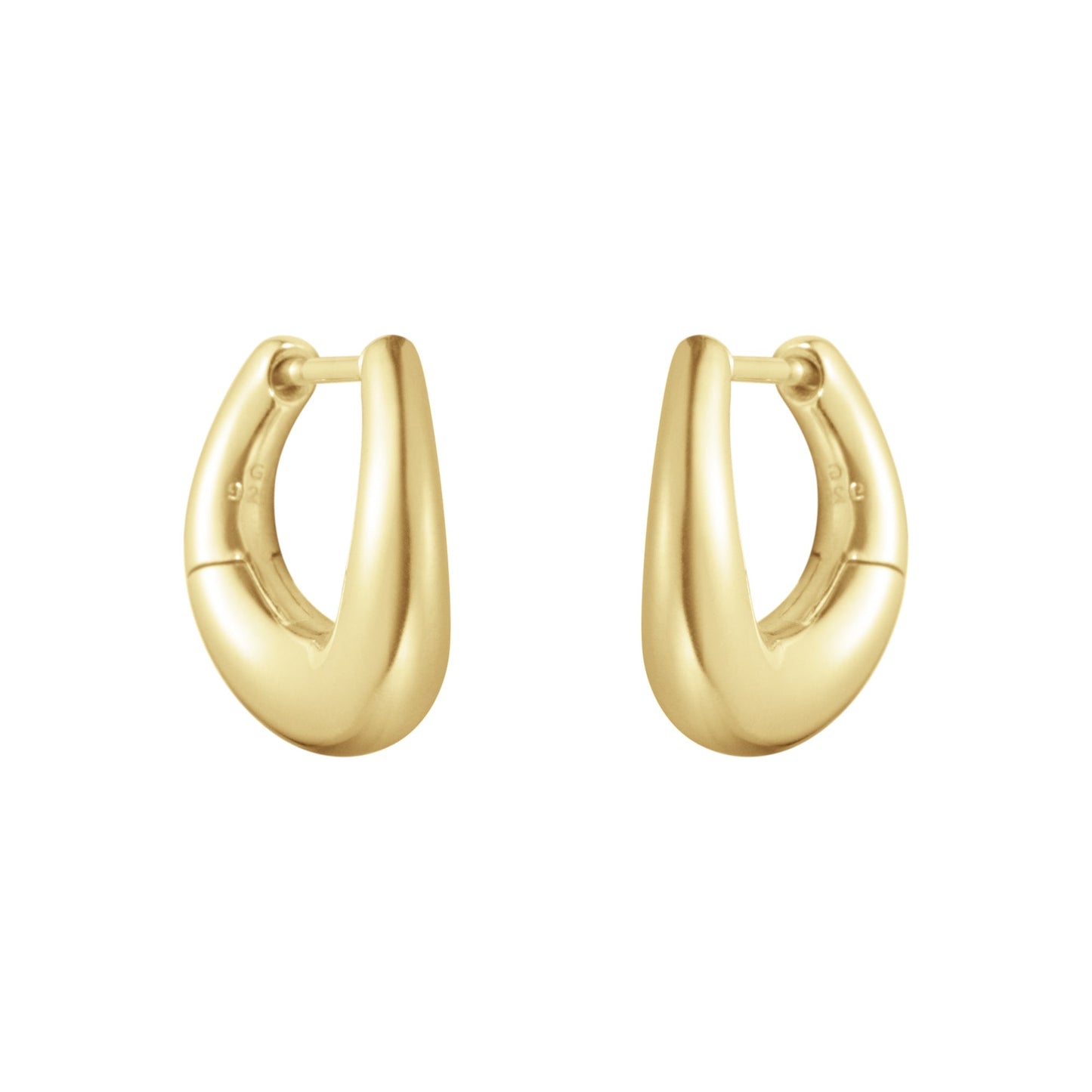 Offspring Earhoops | 18k Yellow Gold