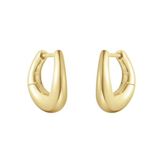 Offspring Earhoops | 18k Yellow Gold