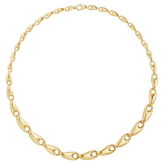 Reflect  Link Necklace Large | 18k Yellow Gold