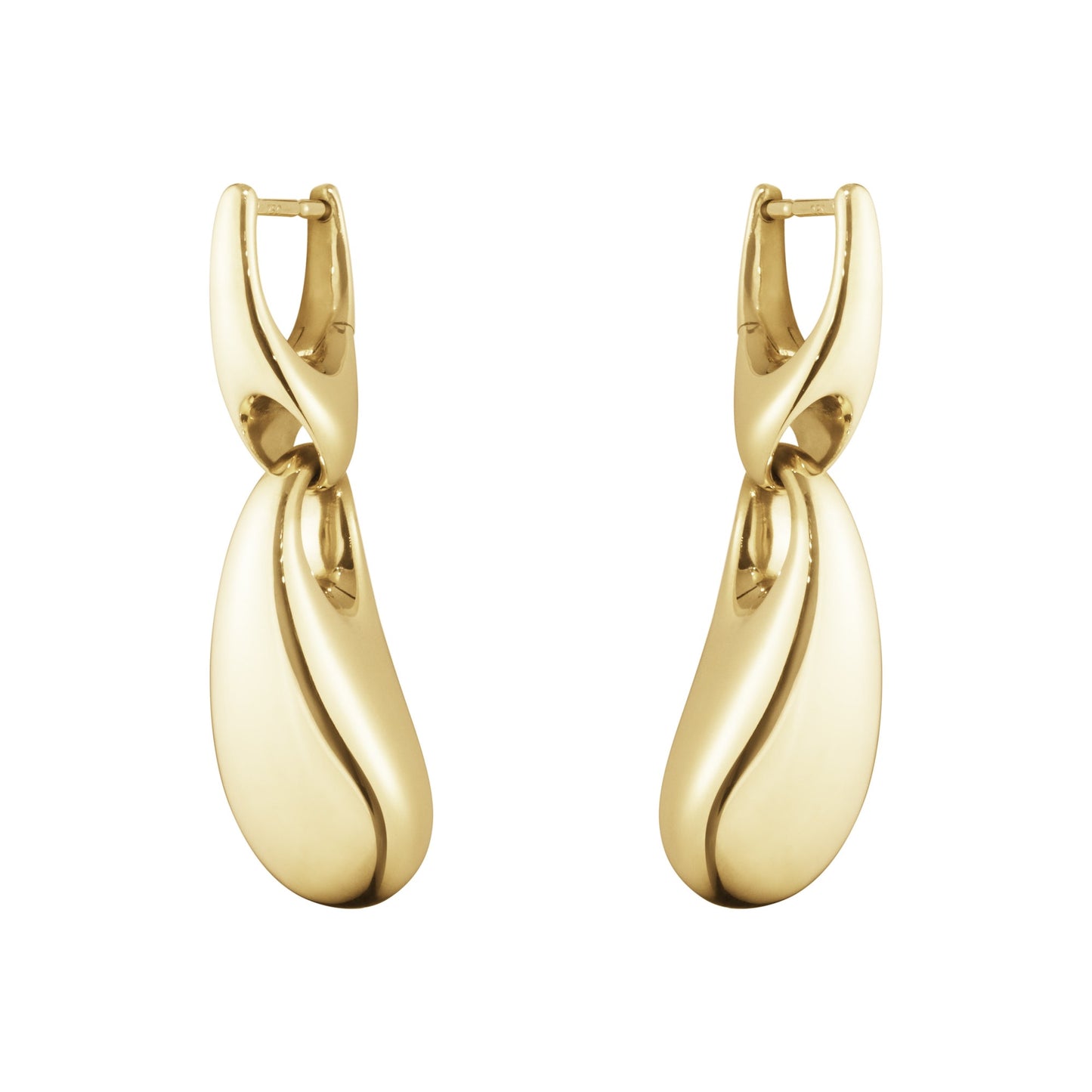 Reflect Earrings | 18k Yellow Gold