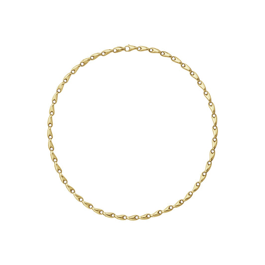 Reflect Link Necklace Slim | 18k Yellow Gold