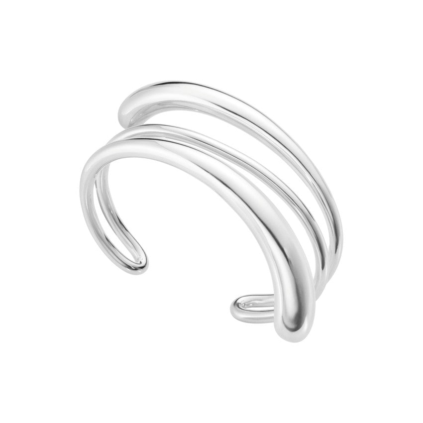 Mercy Bangle | Sterling Silver