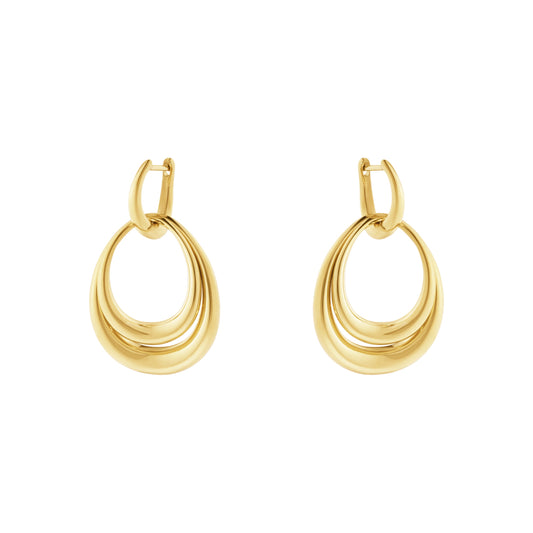 Offspring Medium Earrings | 18k Yellow Gold