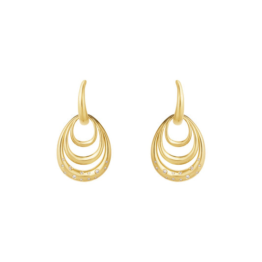 Offspring Earrings | 18k Yellow Gold with Diamonds