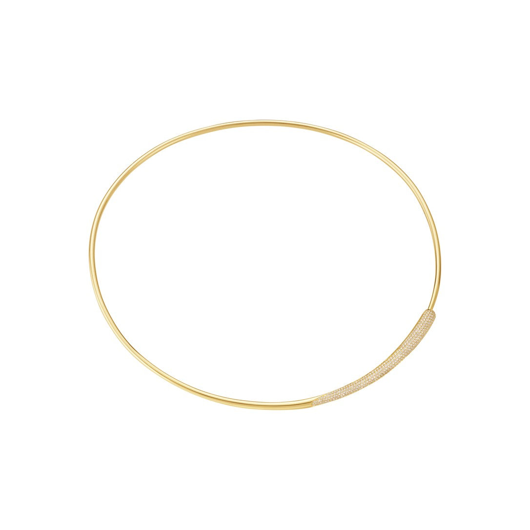 Mercy Neckring | 18k Yellow Gold with Diamonds