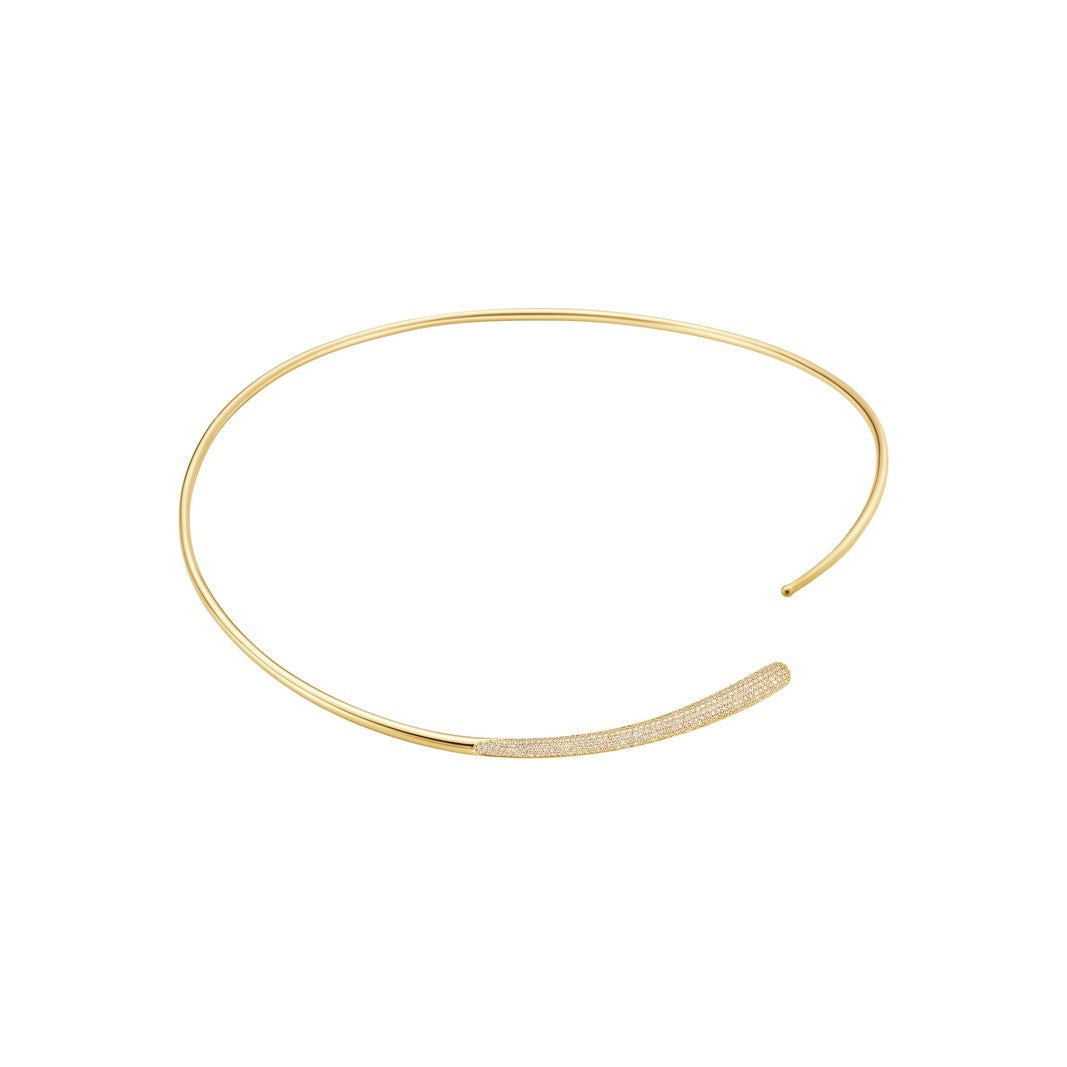 Mercy Neckring | 18k Yellow Gold with Diamonds