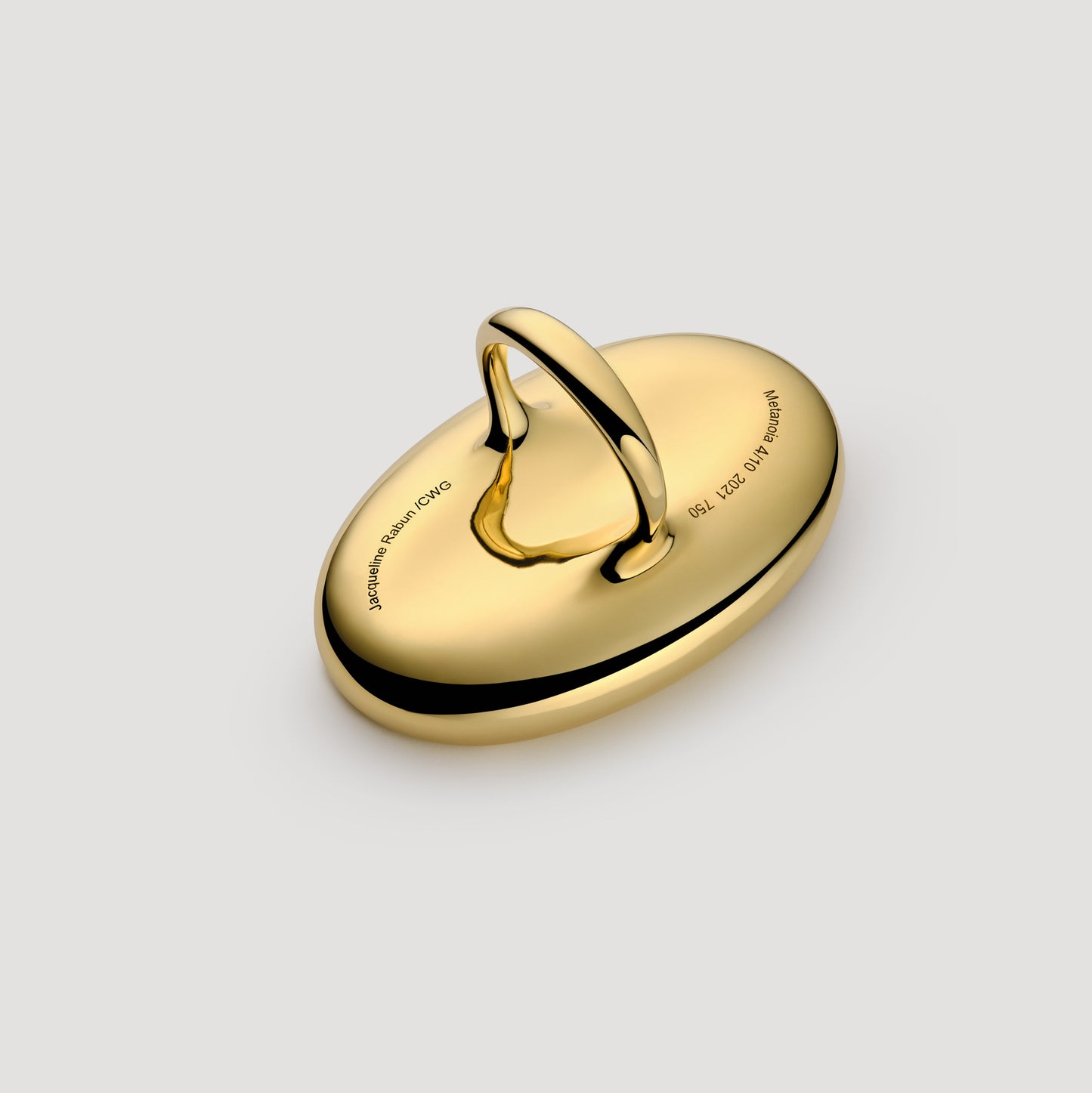 Metanoia Ring | 18k Yellow Gold and Rutilated Quartz