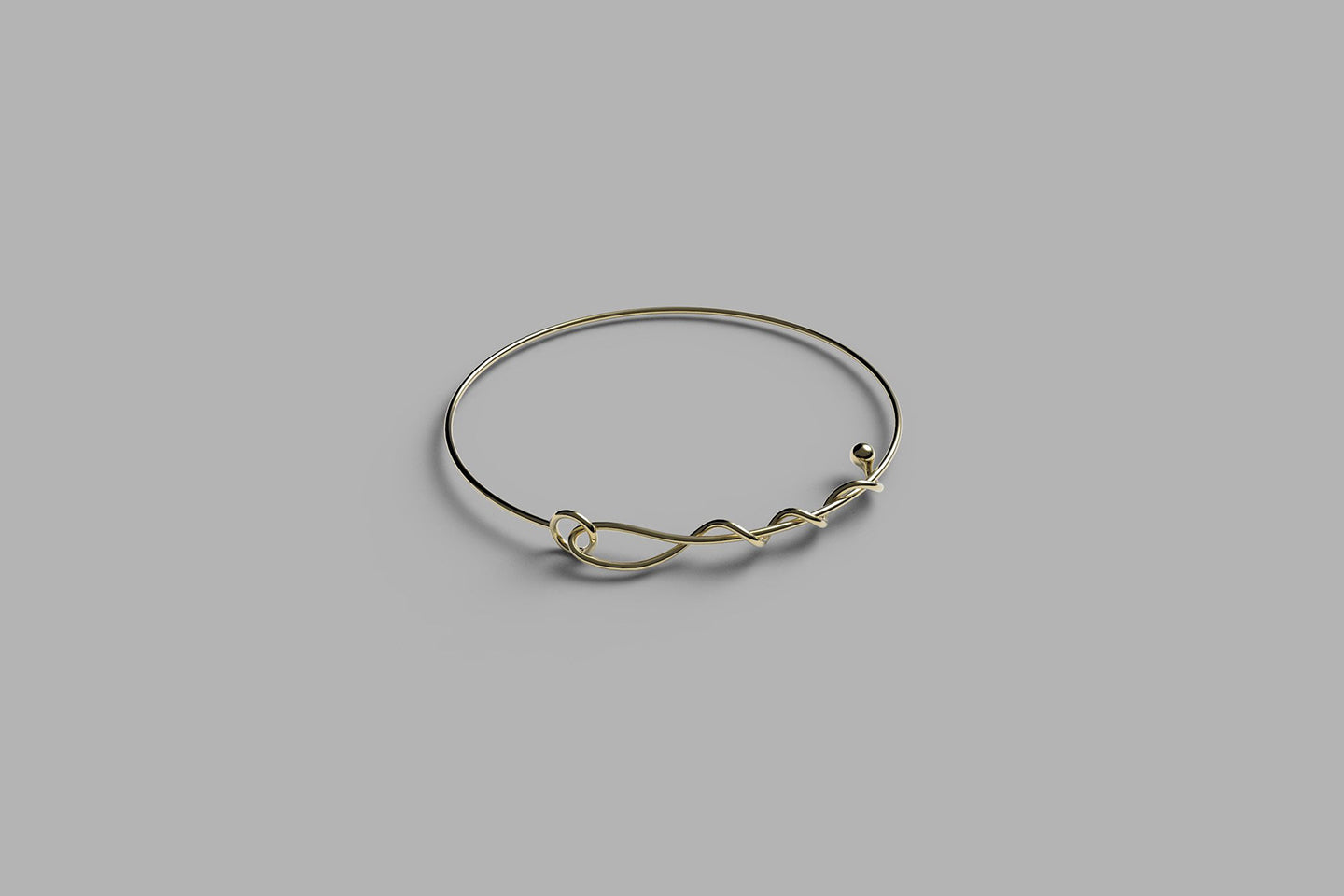 A Line of Love Bracelet | Yellow Gold
