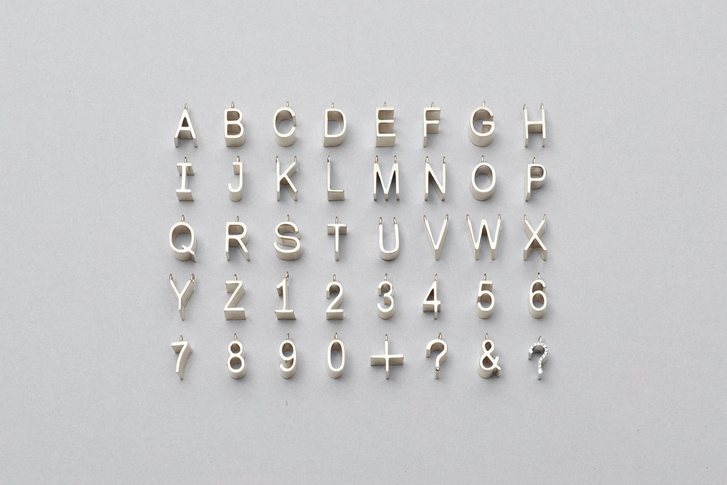 Alphabet | Sterling Silver