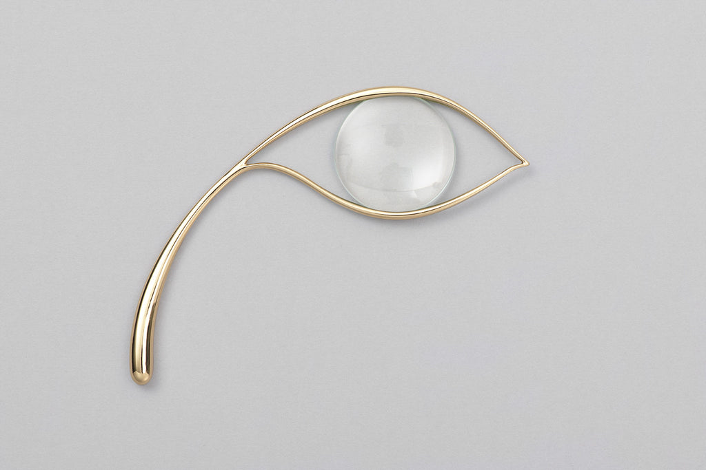 Look Magnifying glass | 18K Yellow Gold Vermeil