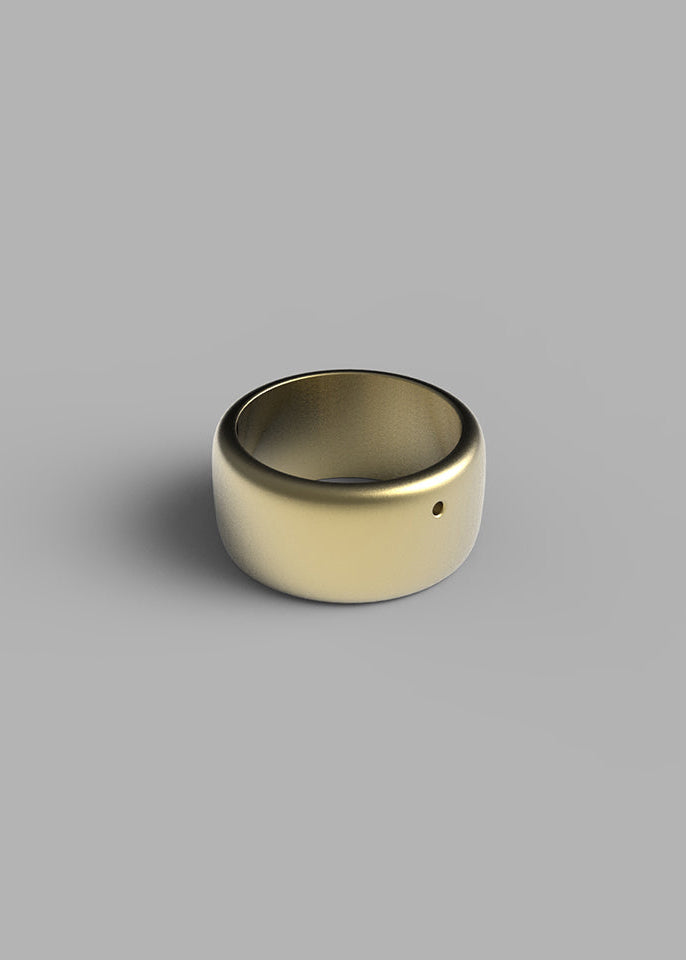 1990 Ring 10mm | 18K Yellow Gold