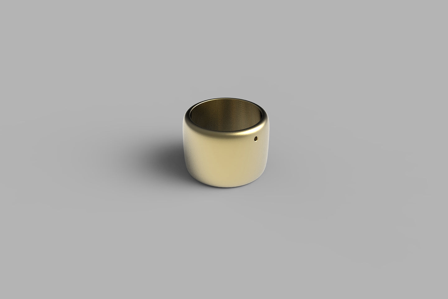 1990 Ring 15mm | 18K Yellow Gold